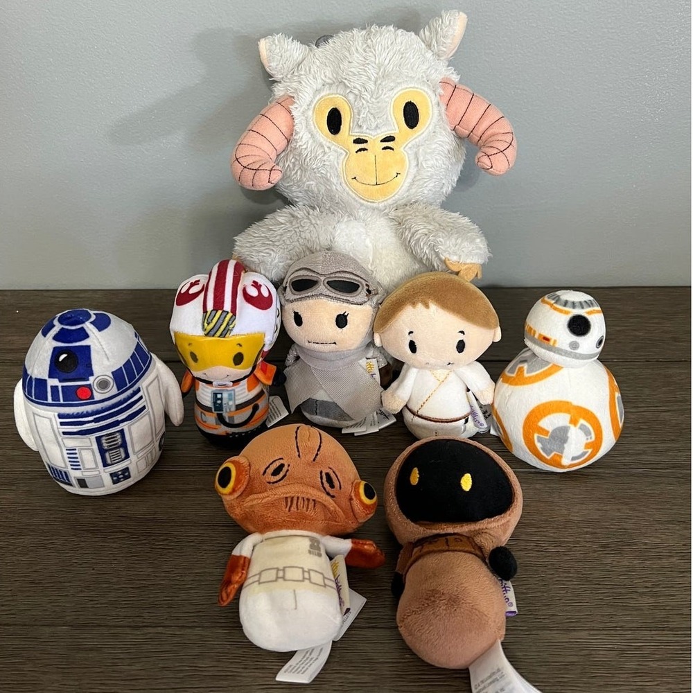 Hallmark Itty‎ Bittys Star Wars Luke Skywalker & Tauntaun & Asst